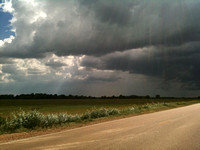 Storm brewing on Drew-Merigold Road.
