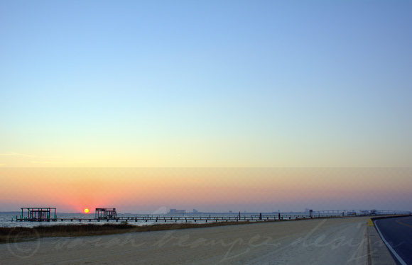 East Beach sunset