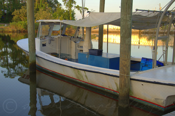 Nancy's boat in the Inner Harbor