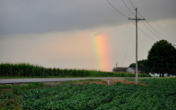 Rainbow over Stringtown